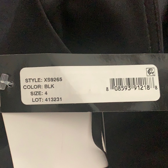 Xscape black midi dress! Never worn, with tags! S4 - Picture 4 of 4
